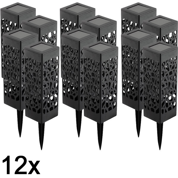 6x Dekorative Solarlampe (2 Stück) | GARDENIAS